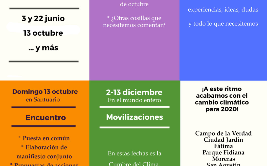 Encuentros de Barrios por el clima