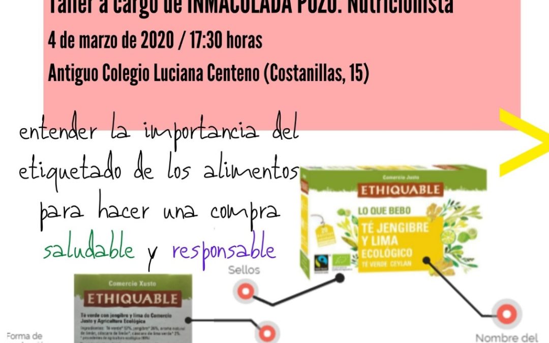 Lectura de etiquetas y consumo responsable