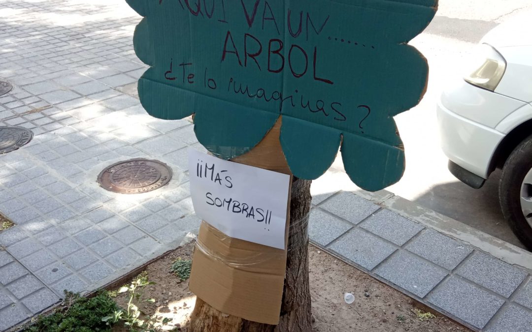 Aquí va un árbol, ¿te lo imaginas?