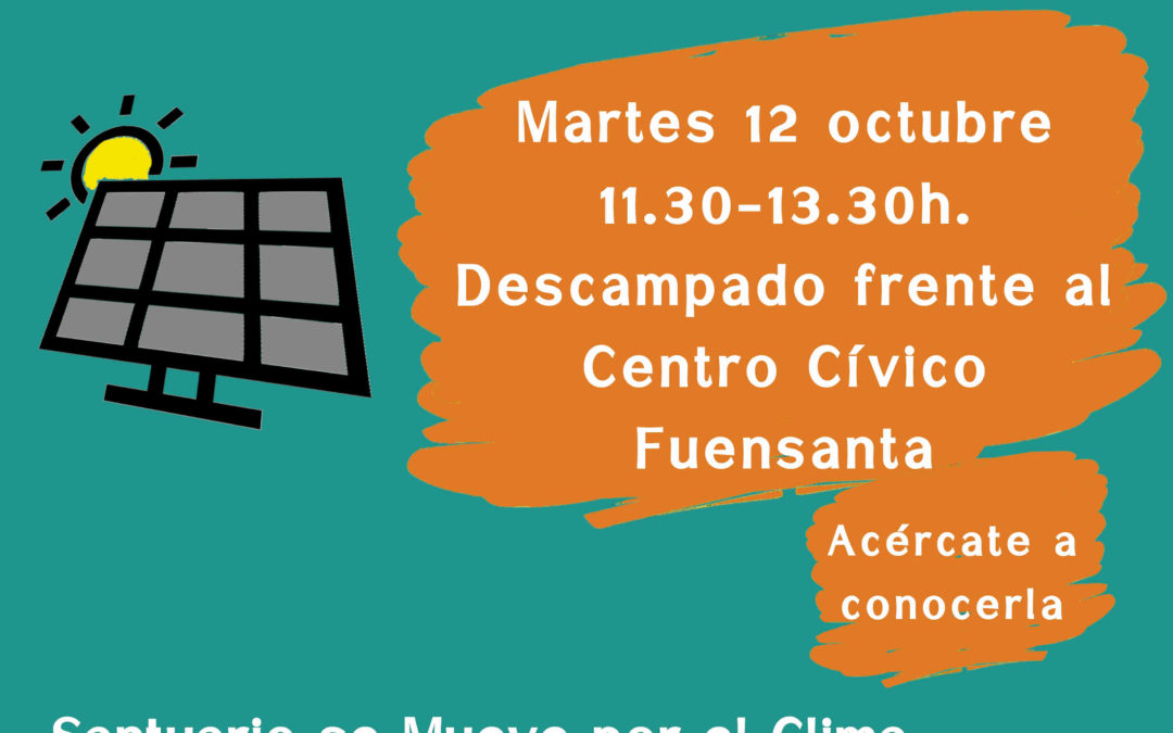 Caravana solar. Energía limpia y barata – Santuario