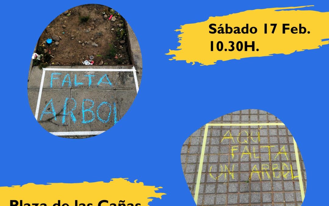 «Aquí (también) falta un árbol». Ruta por el barrio