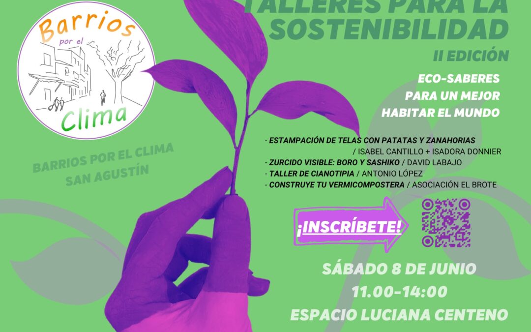 Talleres para la sostenibilidad. II Edición
