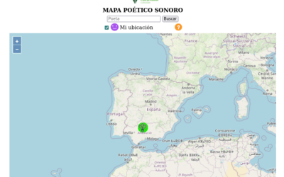 Poesía y ecología en los paseos por Córdoba. Mapa poético sonoro