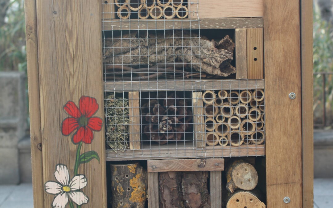 En mayo se organiza en Córdoba un taller de construcción de Hoteles de Insectos y Biodiversidad Urbana abierto a la participación ciudadana